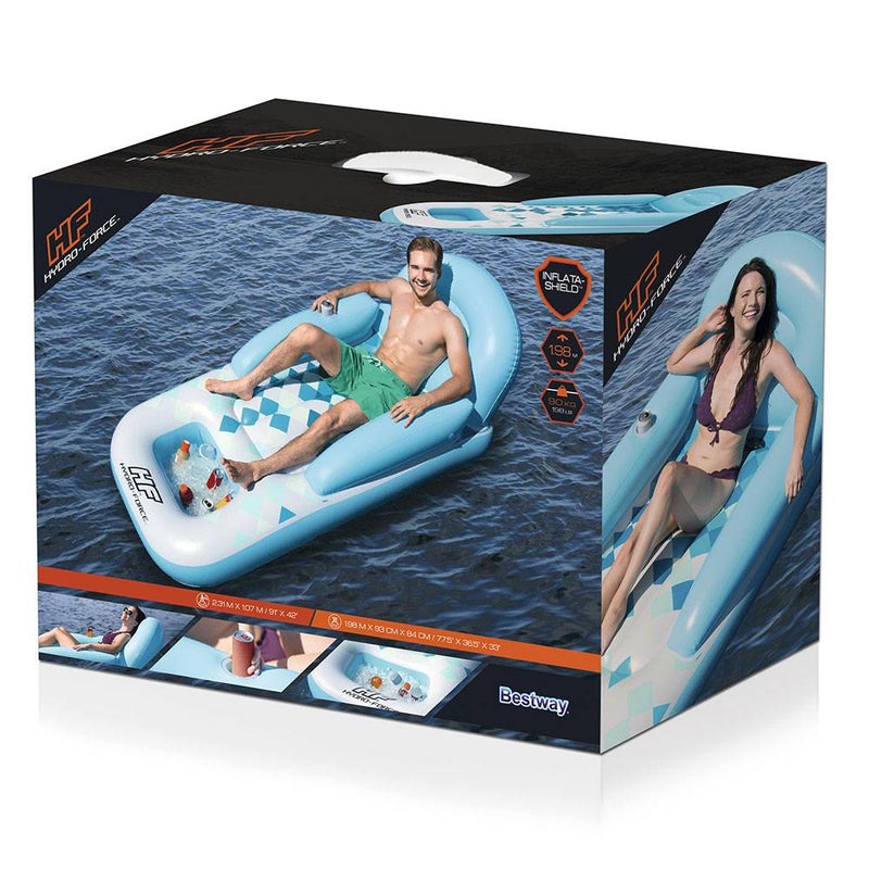 Bestway - Hydro Force Cool Days Lounge Float 231x107x50cm - Image 1
