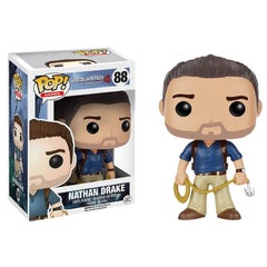 فانكو سلسلة مفاتيح بوب! مجسمة لشخصية في لعبة الفيديو "Uncharted Nathan Draker" متعدد الألوان  - Image 3