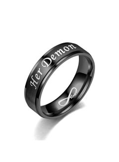 Her Demon Printed Ring