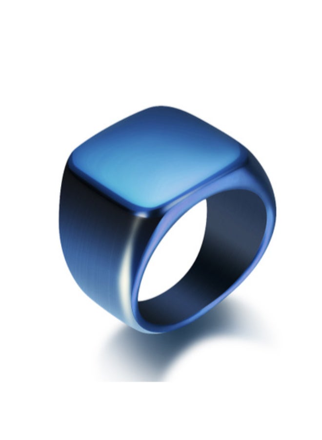 جوي شيك خاتم بسطح مصقول مربع الشكل