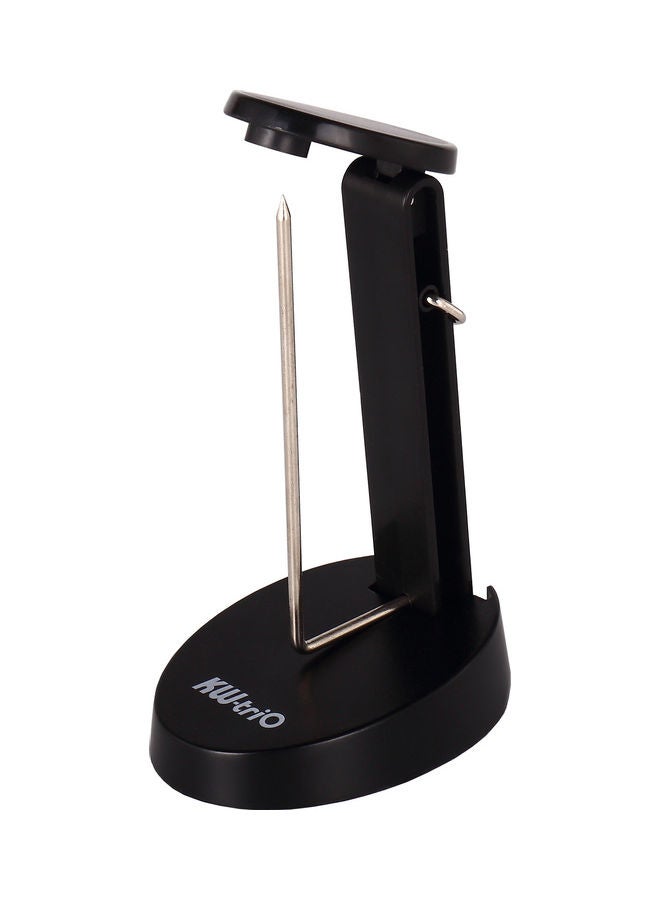 Kw-trio Desk Receipt Holder Spike Stick With Hook Safety Protective Cover Black  - Image 3