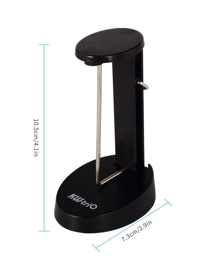 Kw-trio Desk Receipt Holder Spike Stick With Hook Safety Protective Cover Black  - Image 5