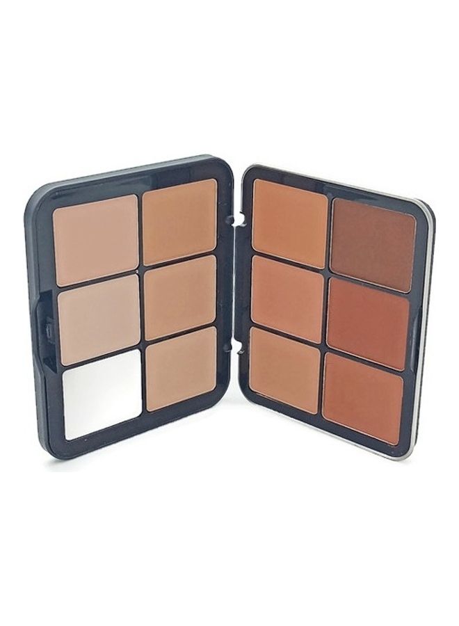 Nitrq Beauty HD Ultra Palette 12 Colours Contour Powder Multicolour - Image 1