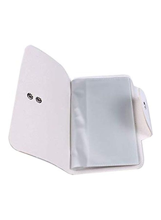 Nail Art Stamp Plate Holder White - Image 1