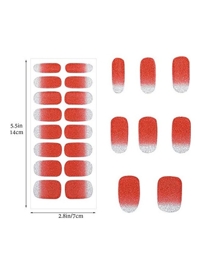 Generic - 320 Piece Full Wraps Nail Art Stickers Multicolour - Image 1
