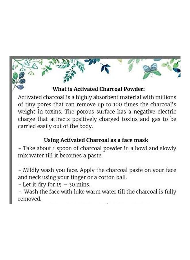 Online Quality Store Activated Charcoal Powder 100grams  - Image 2