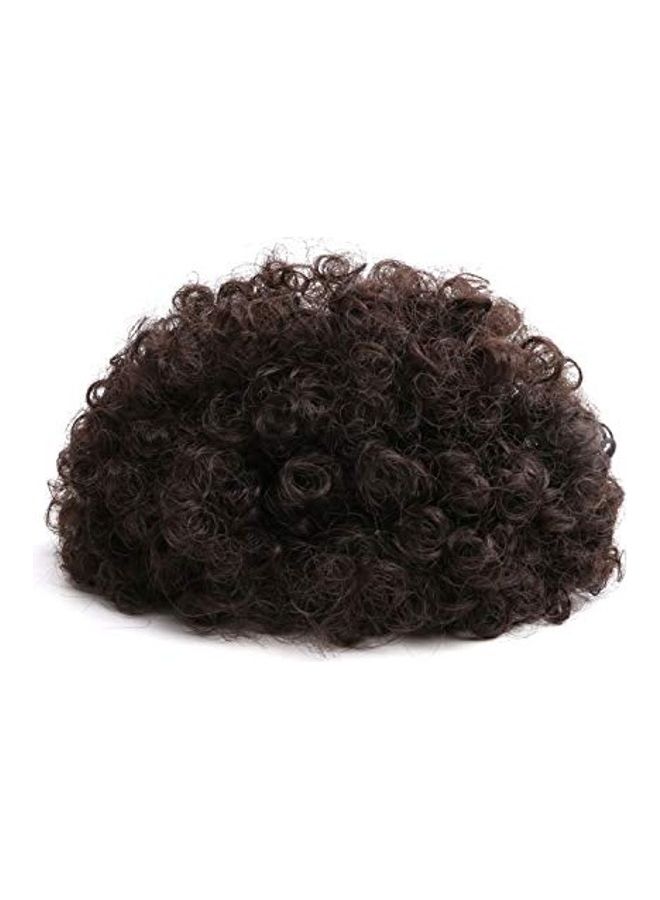 Generic Afro Puff Drawstring Clip On Bun Black - Image 3