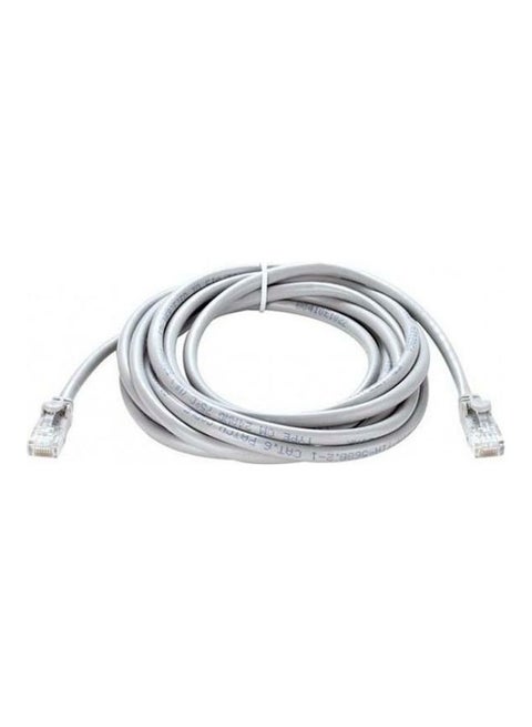 Cat 6 Utp Round Patch Cord Grey