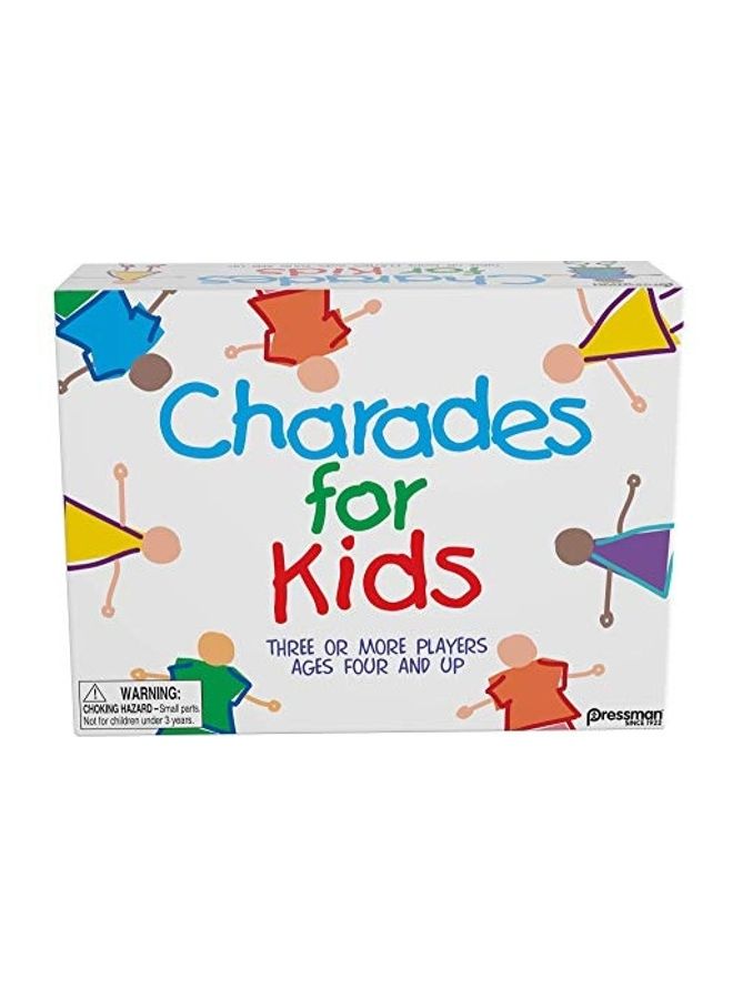 Pressman Charades for Kids- Family Game