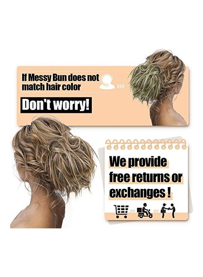 Updo Messy Bun Extension Brown - Image 5