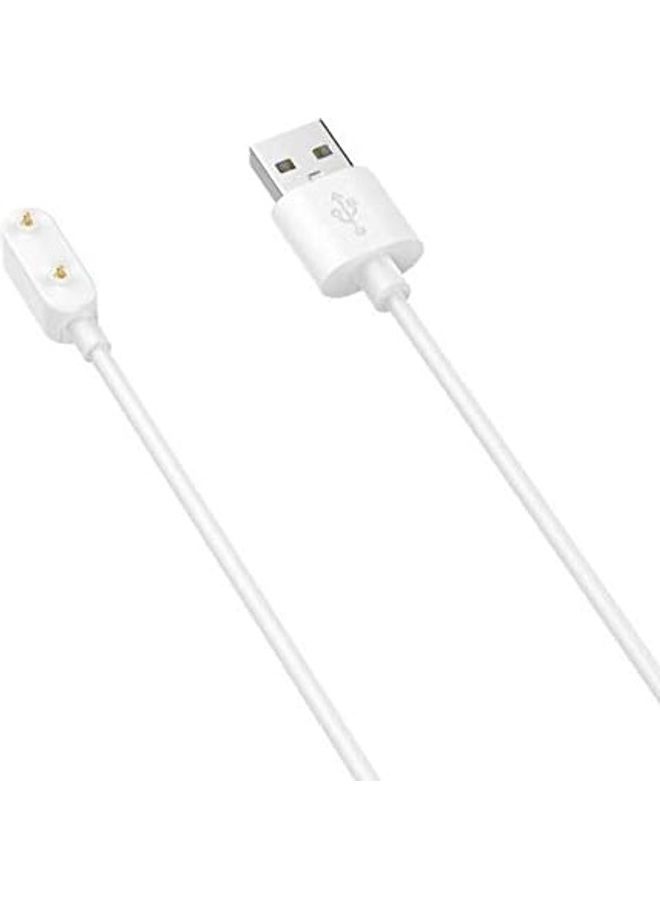 Magnetic USB Charging Cable for Huawei Smart Watch White - Image 2