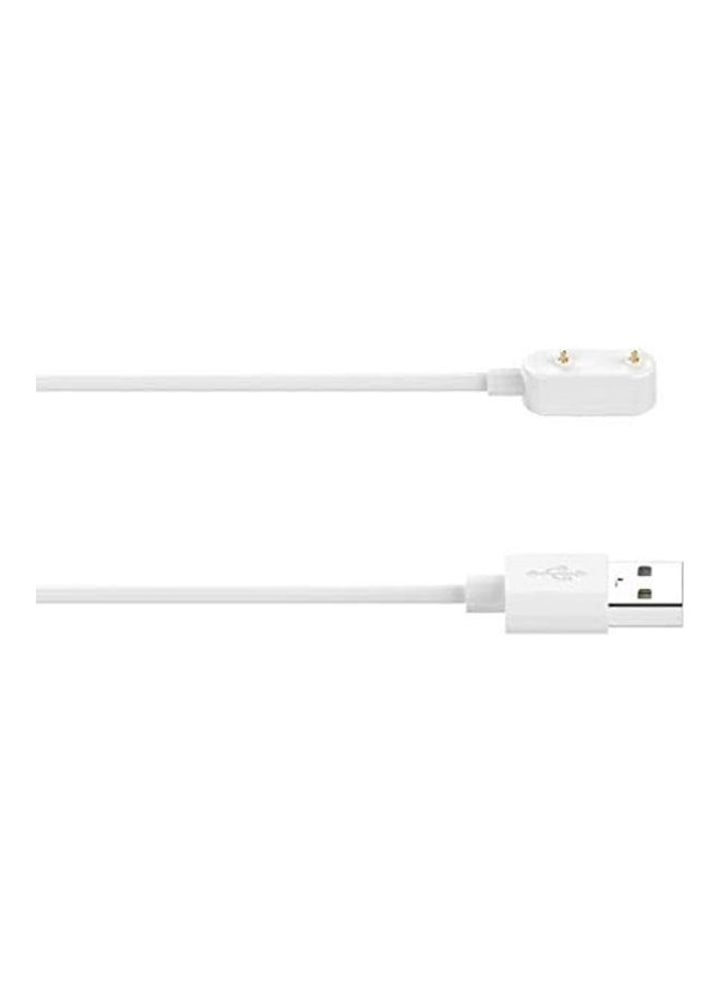 Magnetic USB Charging Cable for Huawei Smart Watch White - Image 3