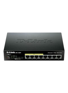 D-Link 8 Port Gigabit Metal Desktop Switch with 4 PoE Ports - DGS-1008P White  - Image 1