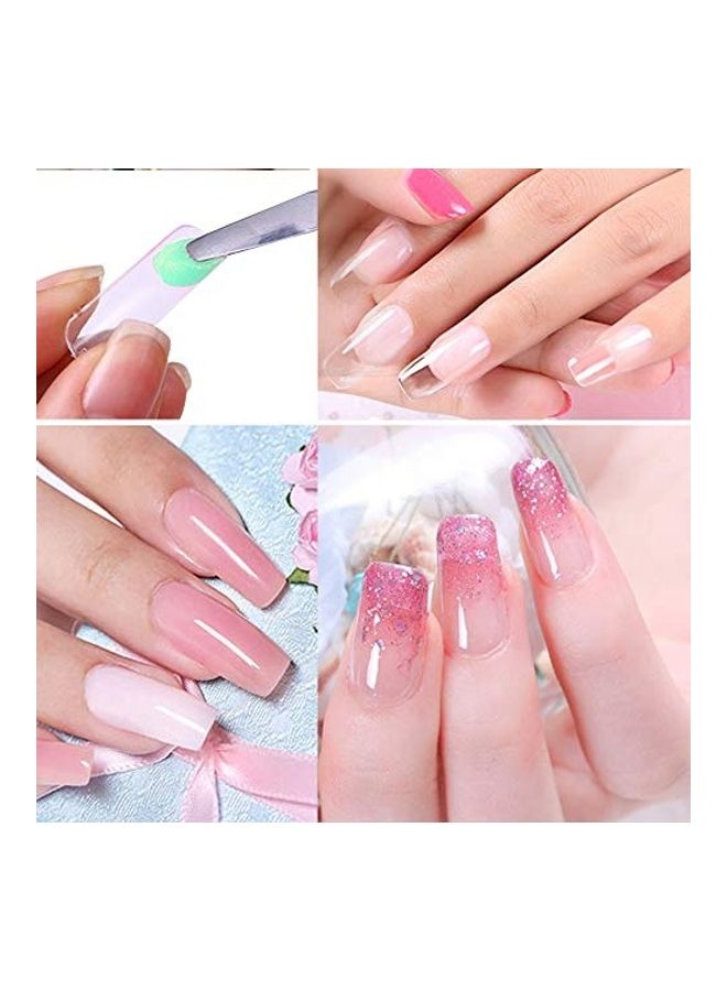 Poly Nail Extension Gel Brush And Picker Pusher Black/Silver - Image 5