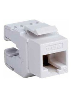 D-Link Cat 6 Utp Keystone Punch Down Jack White 