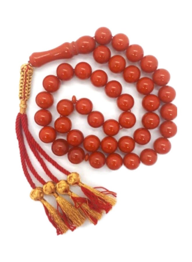 Miracle Empire Unique Rare Natural Coral Prayer Beads  - Image 3