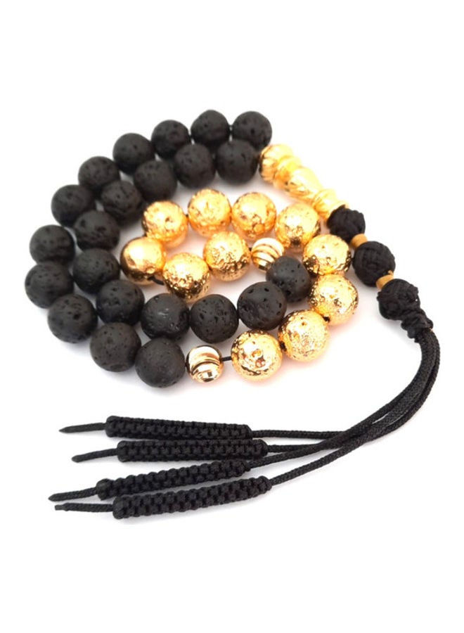 Miracle Empire Natural Volcanic Stone Prayer Beads - Image 2
