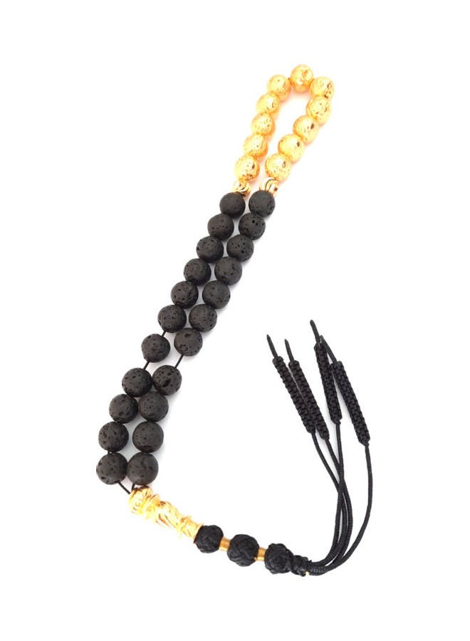 Miracle Empire Natural Volcanic Stone Prayer Beads - Image 3