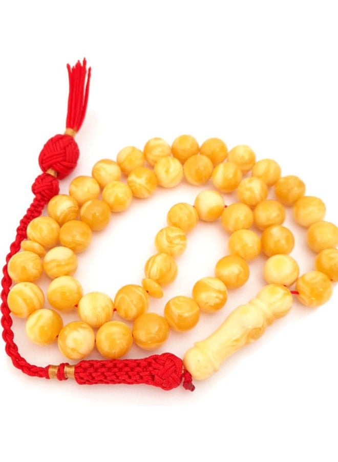 Miracle Empire Natural Amber Sand Sunshine Prayer Beads  - Image 1