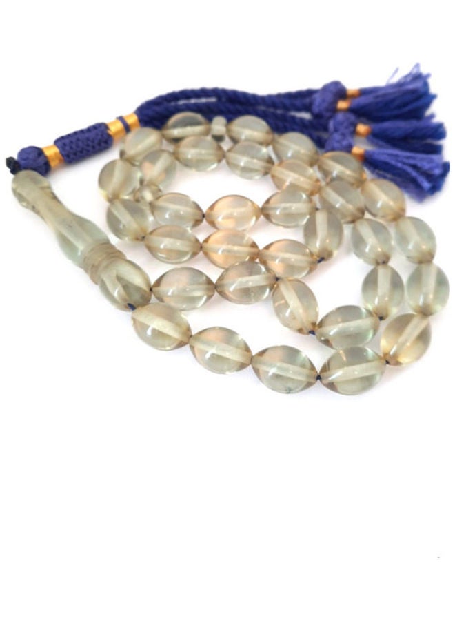 Miracle Empire - Sibha Poland Amber Sand  Prayer Beads - Image 1