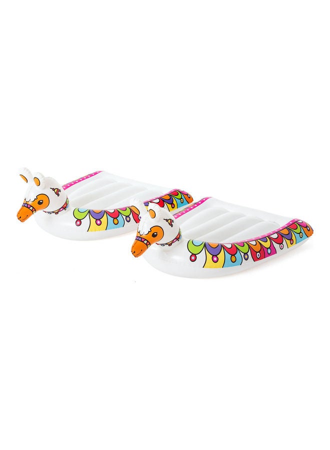 Bestway - H2ogo Llama Rama Double Race Slide 488cmn26-52320 488cm - Image 1