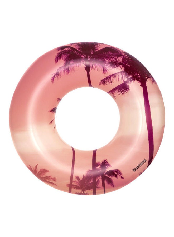 بست واي عوامة سباحة بطبعة استوائية تعبر عن غروب الشمس - Image 1