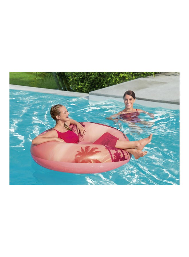 بست واي عوامة سباحة بطبعة استوائية تعبر عن غروب الشمس - Image 3