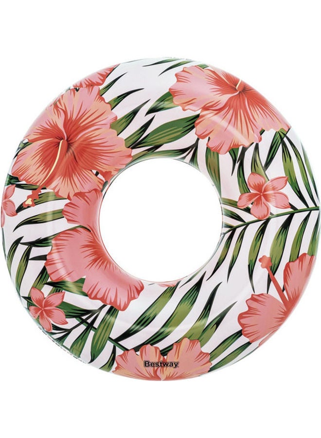 Bestway Tropical Palms Swim Ring 119cm 26-36237 - Image 1