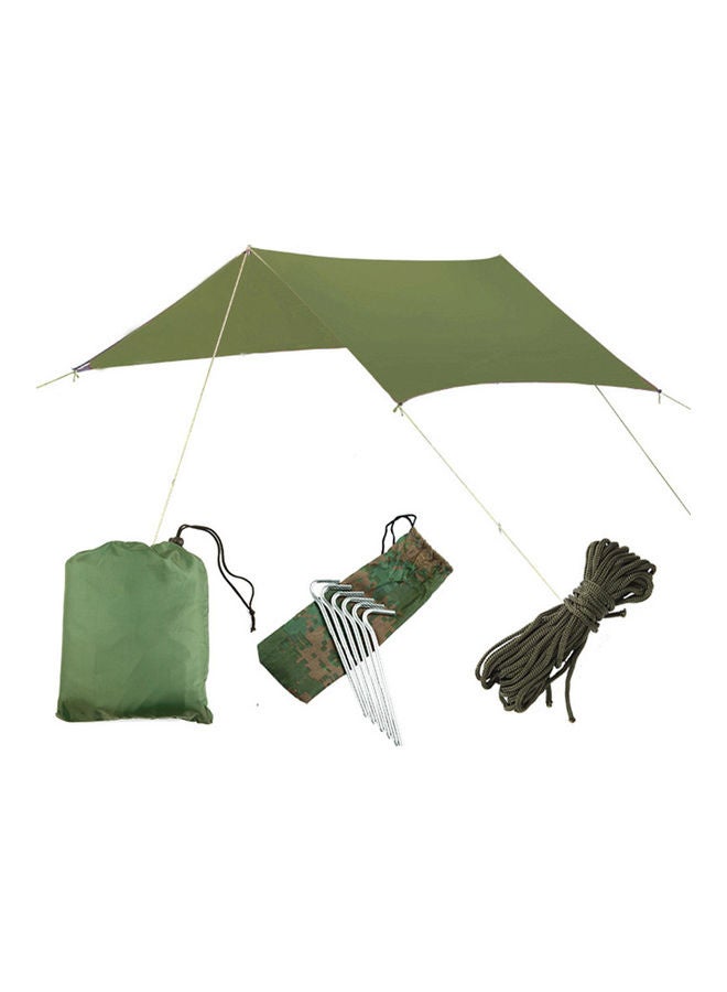 Generic Waterproof Hammock Camping Tarp Included Guy Lines and Stakes 300 x 300cm  - Image 1