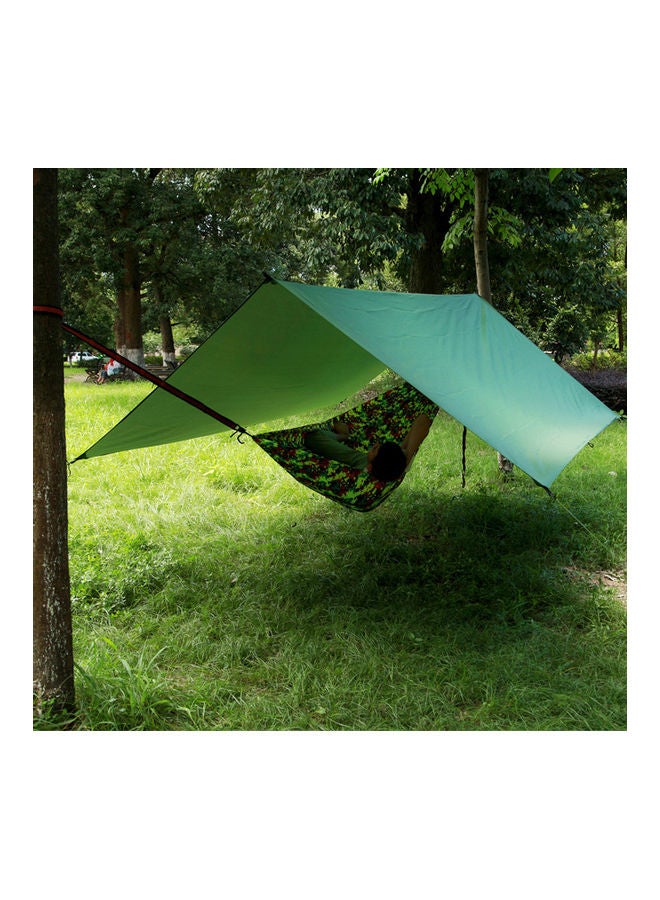 Generic Waterproof Hammock Camping Tarp Included Guy Lines and Stakes 300 x 300cm  - Image 4
