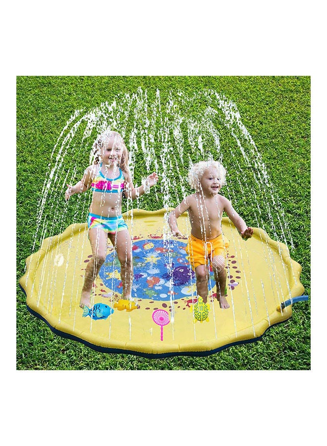 Kidle - Inflatable Outdoor Beach Water Children's Lawn Sprinkler Spray Pool Play Mat 170x170cm - Image 1