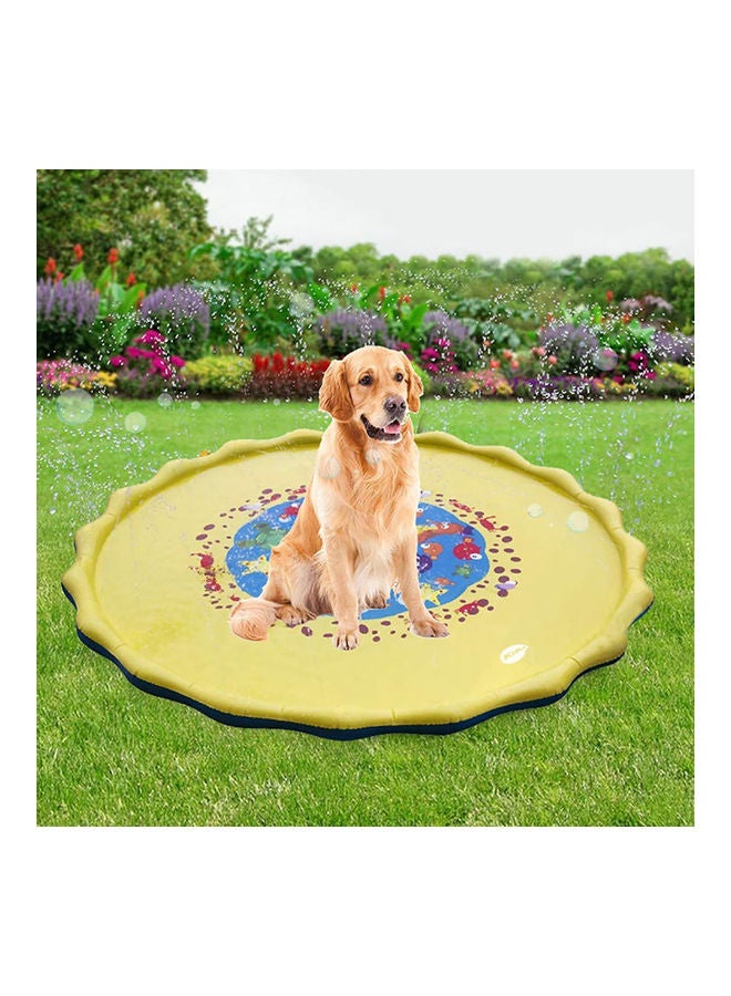 Kidle - Inflatable Outdoor Beach Water Children's Lawn Sprinkler Spray Pool Play Mat 170x170cm - Image 1