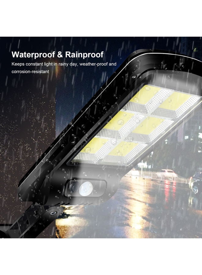Generic Waterproof Wall-mounted Solar Lamp Black  - Image 2