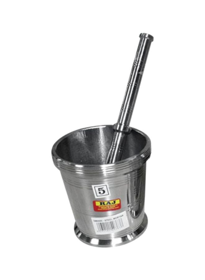 RAJ Mortar Silver 9x9cm 