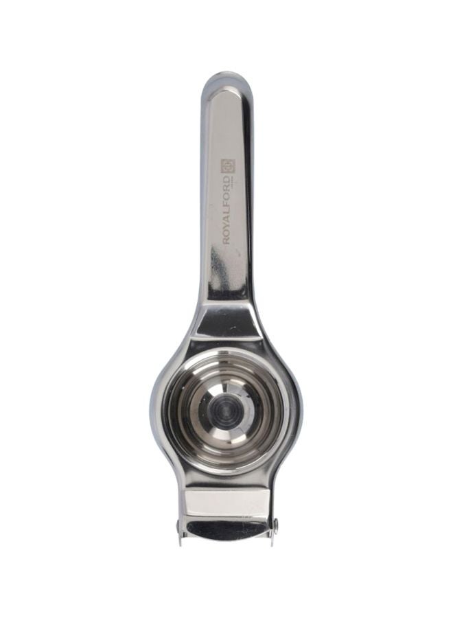 Royalford - Lemon Squeezer With Bottle Opener, Premium Quality Stainless Steel, Dishwasher Safe, Ergonomic Design, Marks And Stain Resistant, Made In India, 24 X 6.6 X 3.2 Cm Silver 24x6.6x3.2cm - Image 1