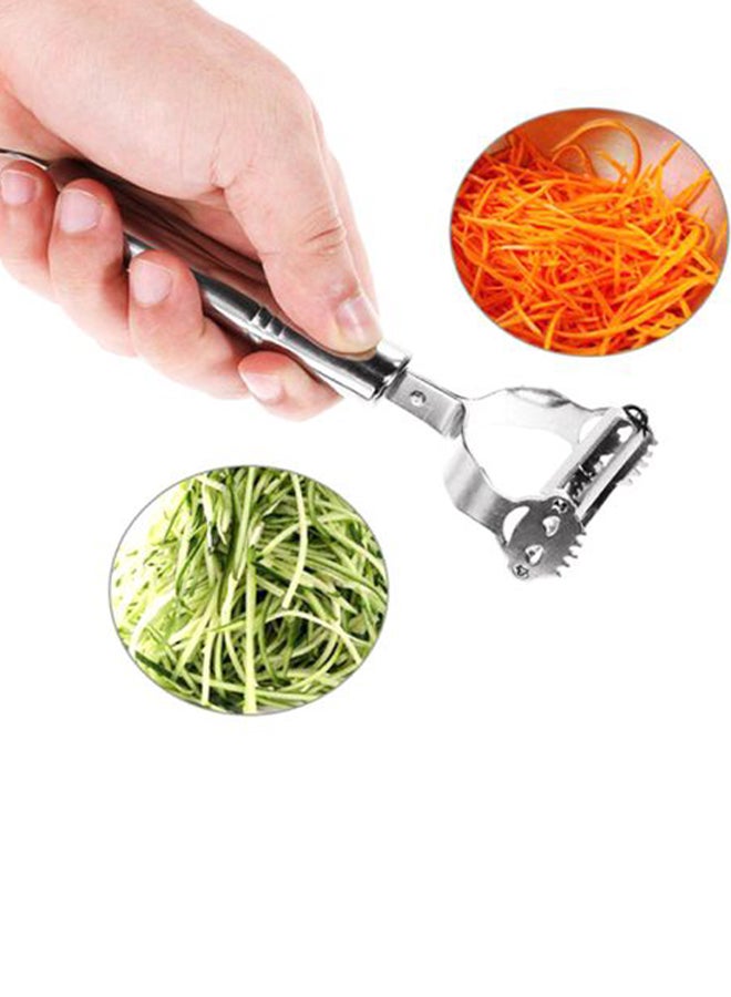 Cool Baby 2-In-1 Knife Peeler Silver 17.5x4cm - Image 3