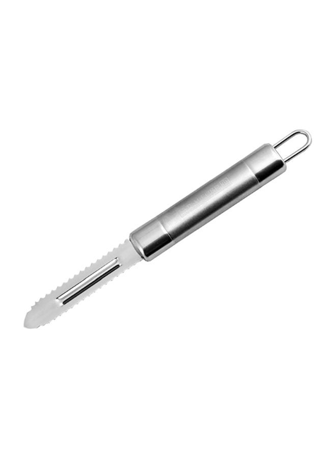 Stainless Steel Fish Peeler, Dishwasher-Safe, Marks And Stain Resistant, Ergonomic And Hygienic Design, 20.3 X 2.2 Cm Silver - v1615569699/N13337426A_1