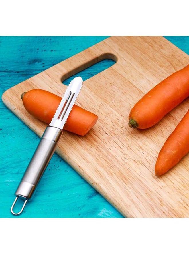 Stainless Steel Fish Peeler, Dishwasher-Safe, Marks And Stain Resistant, Ergonomic And Hygienic Design, 20.3 X 2.2 Cm Silver - v1615569699/N13337426A_5