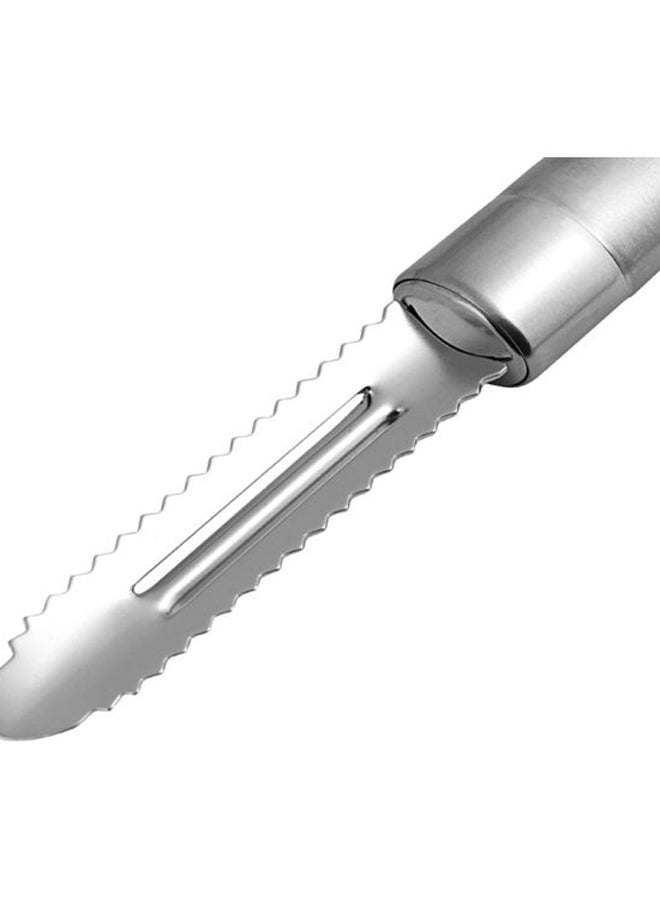 Stainless Steel Fish Peeler, Dishwasher-Safe, Marks And Stain Resistant, Ergonomic And Hygienic Design, 20.3 X 2.2 Cm Silver - v1615569700/N13337426A_4