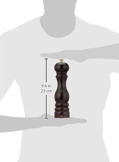 Wooden Pepper Mill Chocolate 22cm - v1615569702/N16393339A_5