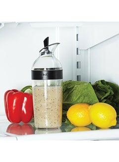 OXO Good Grips Salad Dressing Shaker Black/Clear 4.25x3.15x10.3cm  - Image 4