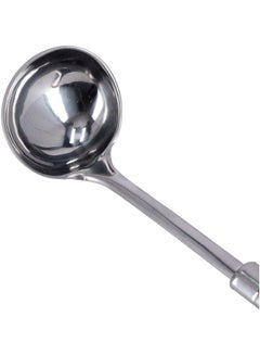 Royalford Royalford RF9852 Stainless Steel Soup Ladle with Tube Handle, Professional Soup Ladle with Long Handle | Kitchen Dining Cutlery Utensil | Ideal for Serving Soup Gravy Sauce Curry & More Silver 31x8.8x3cm  - Image 3