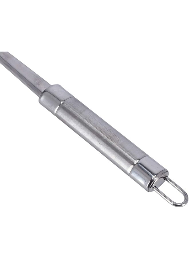 Royalford Royalford RF9852 Stainless Steel Soup Ladle with Tube Handle, Professional Soup Ladle with Long Handle | Kitchen Dining Cutlery Utensil | Ideal for Serving Soup Gravy Sauce Curry & More Silver 31x8.8x3cm  - Image 4