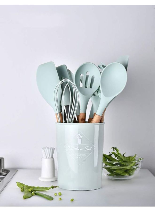 Beauenty 12-Piece Silicone Spatula Set Multicolour - Image 2