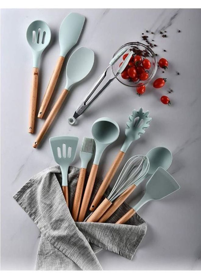 Beauenty 12-Piece Silicone Spatula Set Multicolour - Image 3