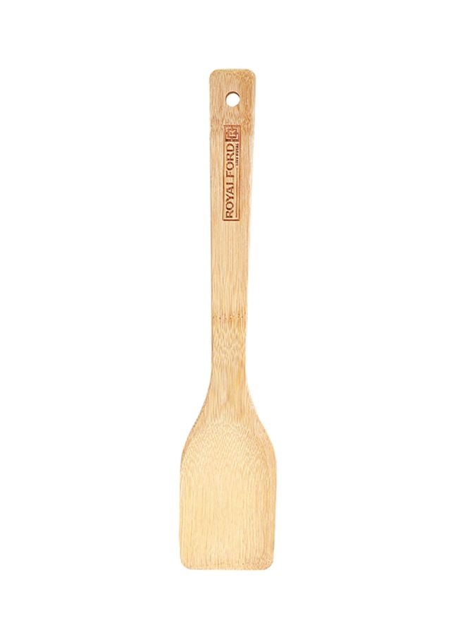 Royalford Turner Bamboo Kitchen Tools Easy To Clean And Maintain 30X6Cm Brown Brown standard  - Image 1