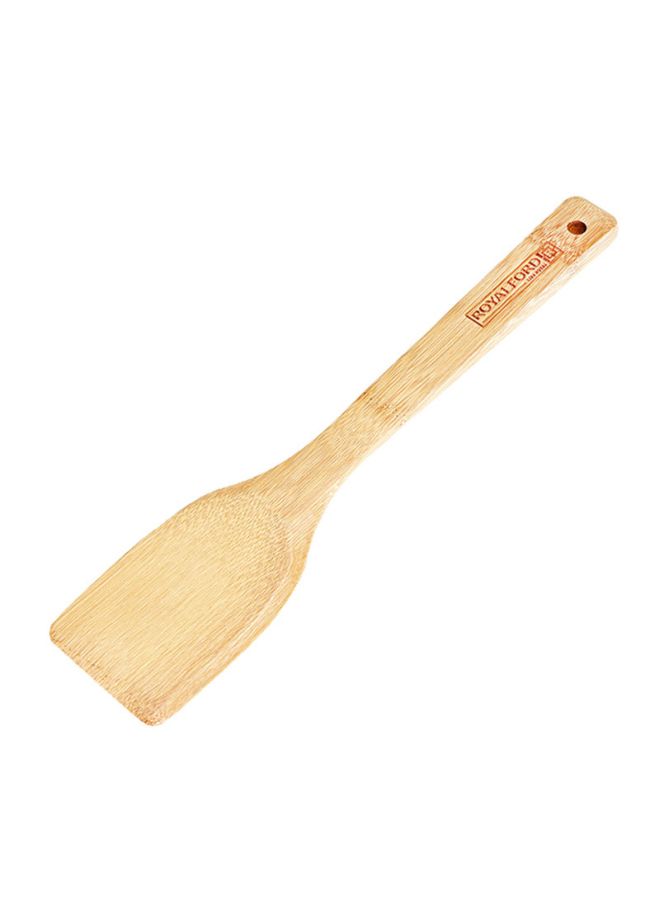 Royalford Turner Bamboo Kitchen Tools Easy To Clean And Maintain 30X6Cm Brown Brown standard  - Image 2