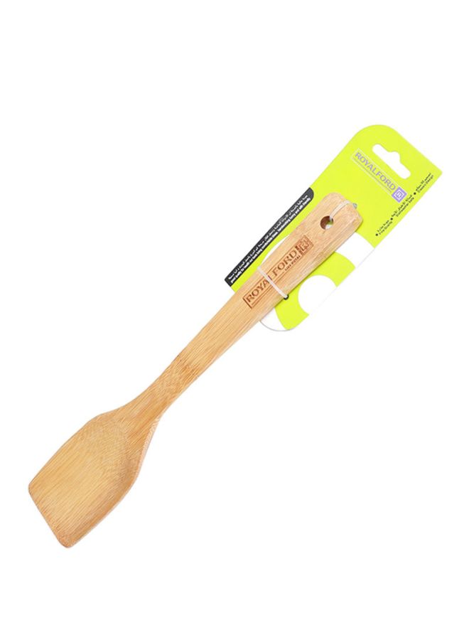 Royalford Turner Bamboo Kitchen Tools Easy To Clean And Maintain 30X6Cm Brown Brown standard  - Image 3