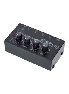 behringer 4-Channel Stereo Headphone Amplifier HA400 Black  - Image 2