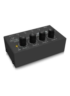 behringer 4-Channel Stereo Headphone Amplifier HA400 Black  - Image 4